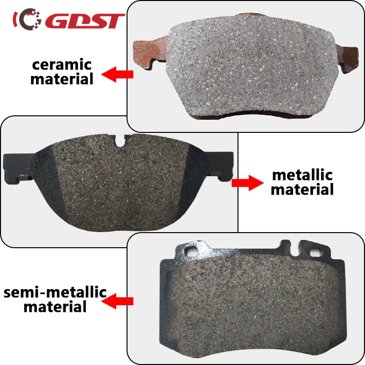 Wholesale Pastillas De Freno Car Auto Semi-Metal Low-Metallic Ceramic Disc Brake Pads for Toyota Nissan Honda Suzuki Mitsubishi Mazda