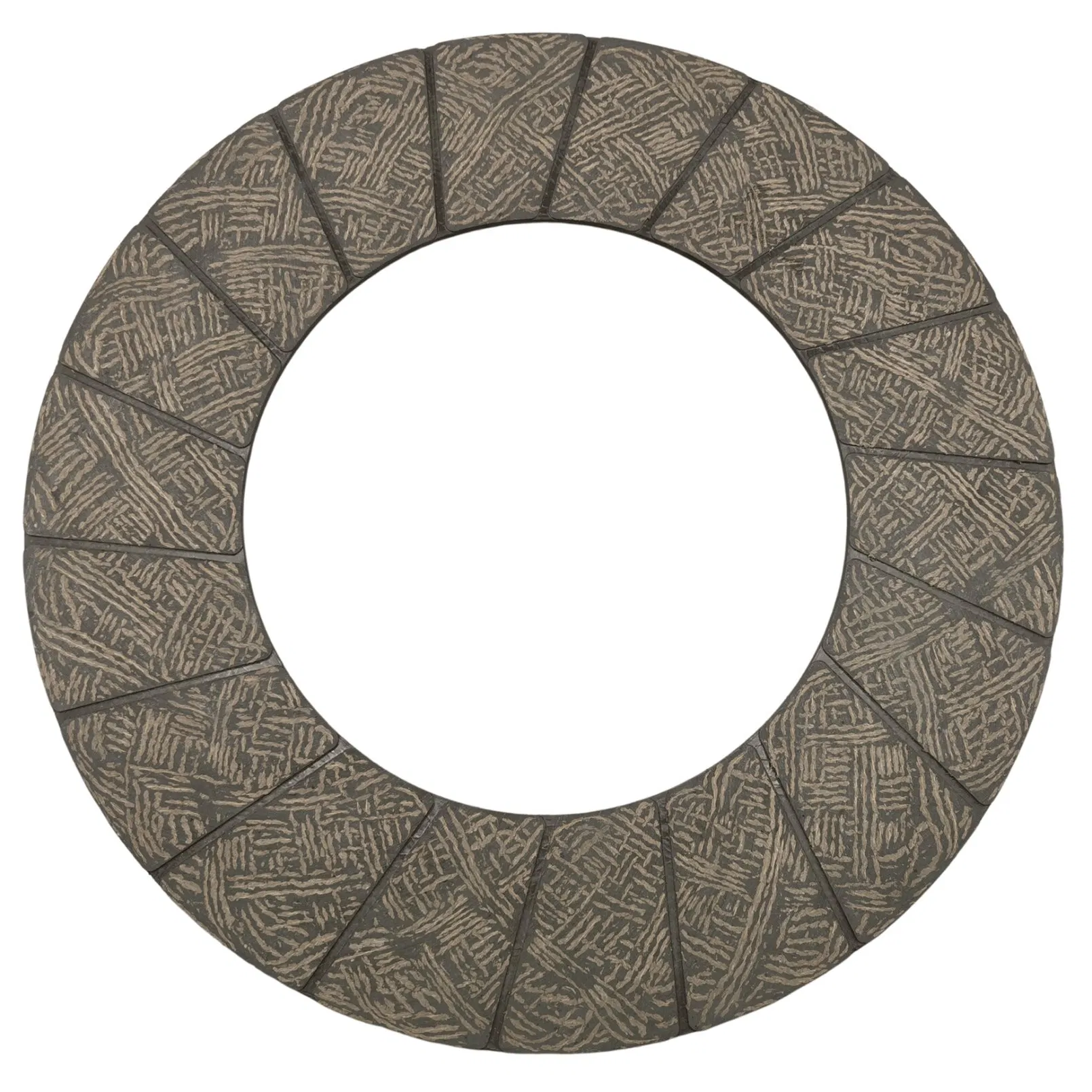 Auto Parts Disc Clutch Facing Glass Fiber Black Color Clutch Facing