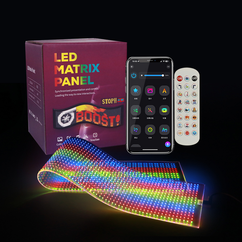 Гибкая светодиодная панель для рекламы и декора