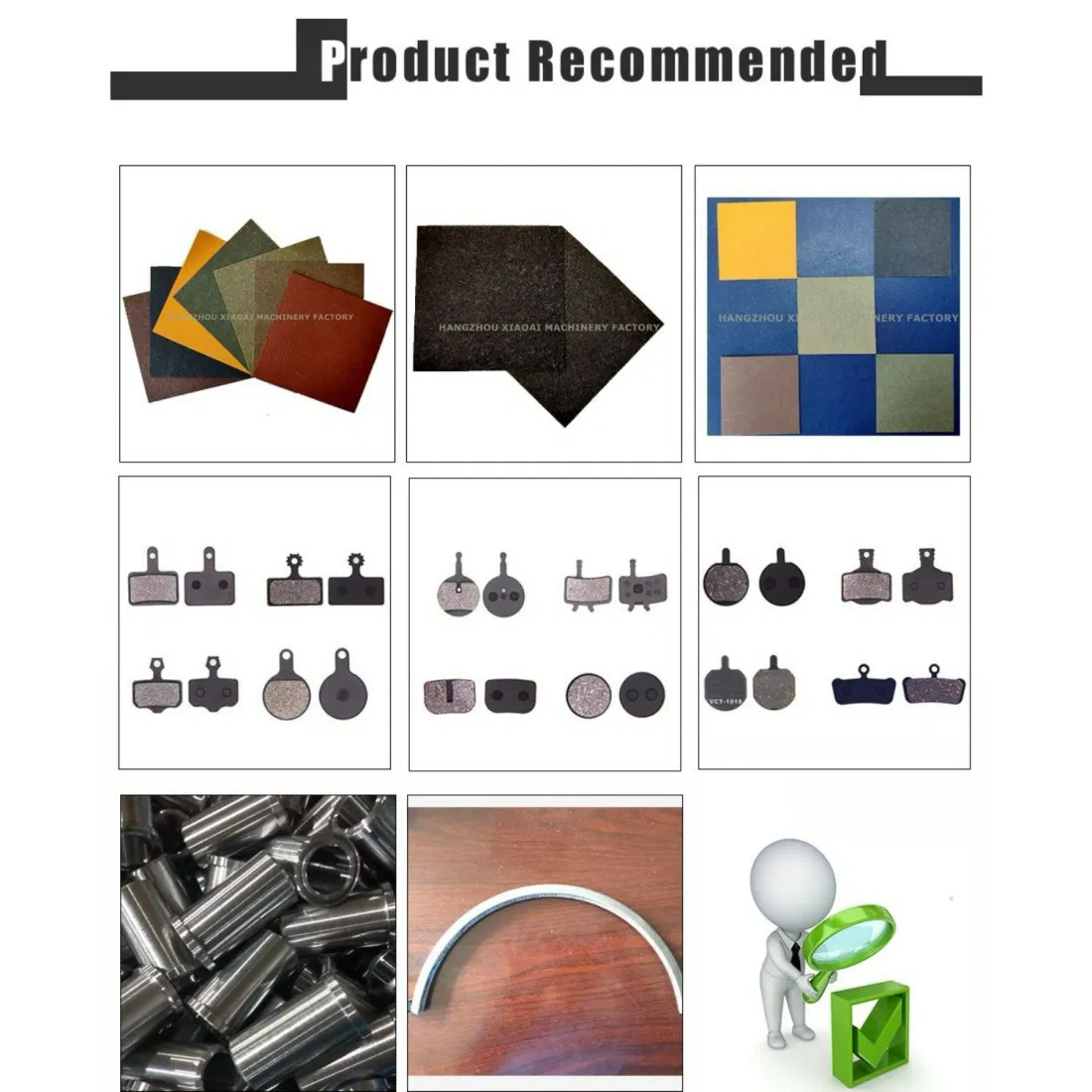 Supply of Paper-Based Friction Materials, Copper-Based Friction Plates