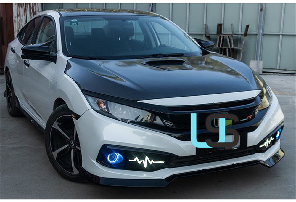 Противотуманные фары DRL для Honda Civic 2016-2018