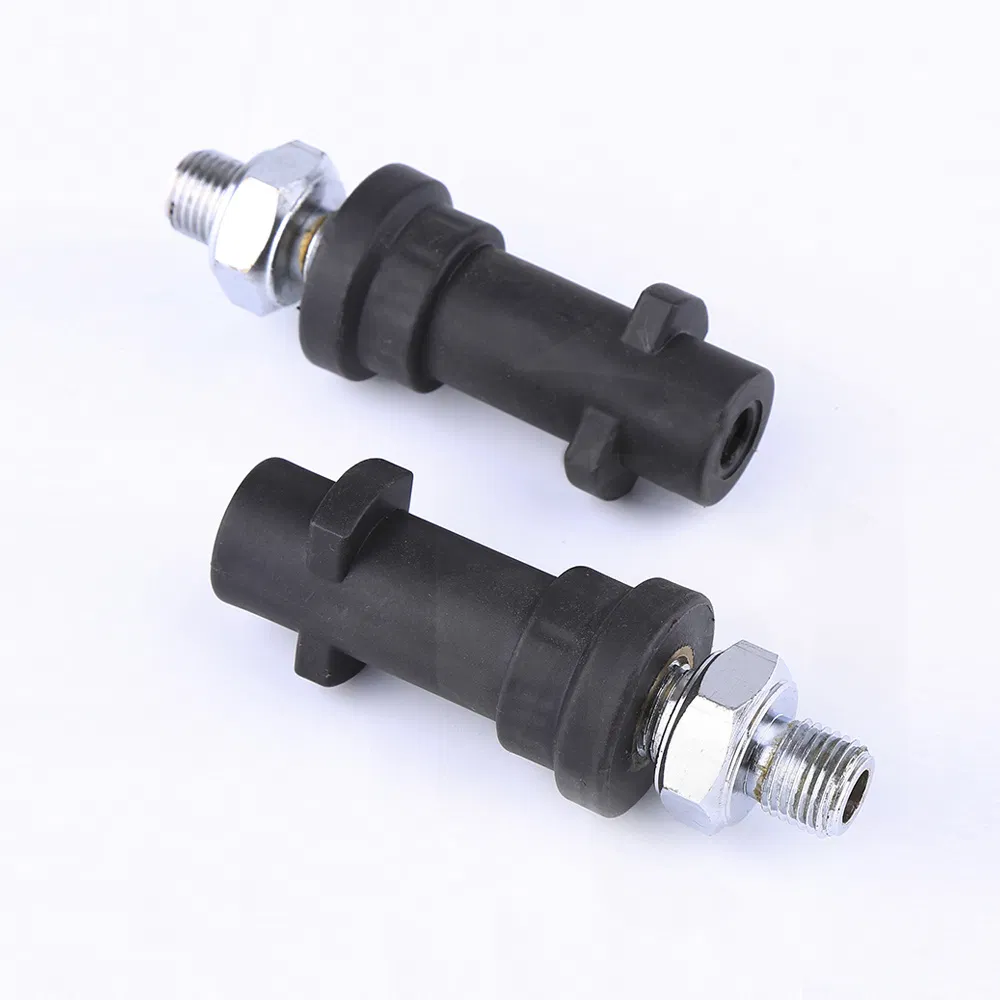 High Quality Custom Black Plastic Injection Molding Car Male and Female Connector Injection Molded Accessories