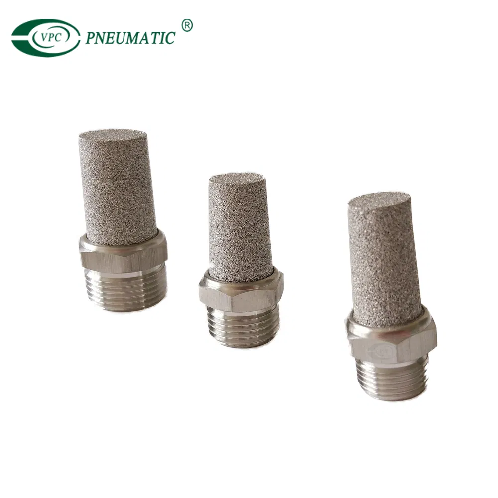 Пневматический глушитель воздуха из нержавеющей стали AS-08