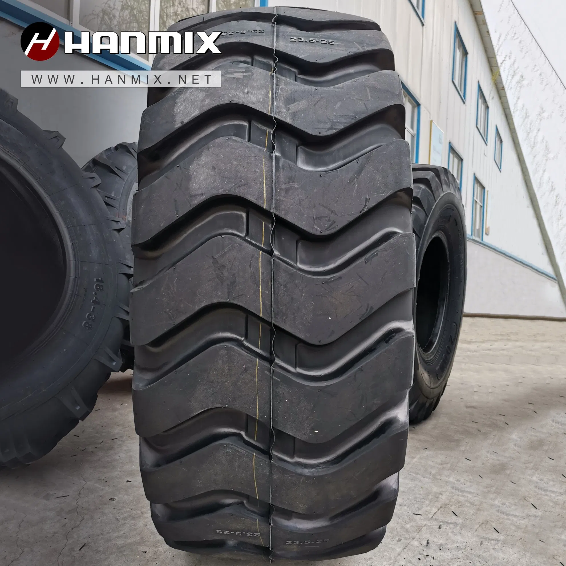 Hanmix off Road Llantas 7.50-16 12.00-18 13.00-18 14.00r20 16.00r20 17.5r25 23.5r25 Pneu China Shandong OTR Radial Tyrespecial Vehicle Heavy Truck Factory Tire