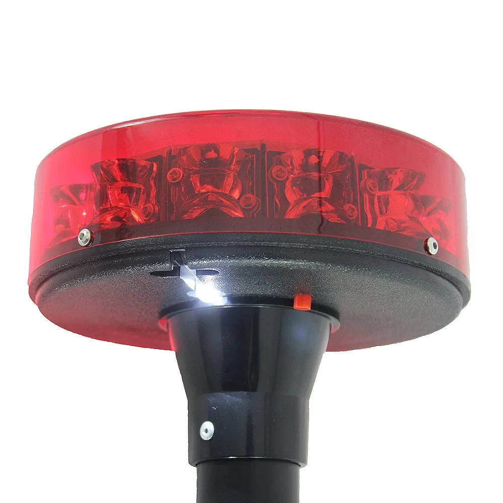 Dual Color Red Blue Motorcycles Rear Pole Flashing Warning Lighting (HGD-638E)
