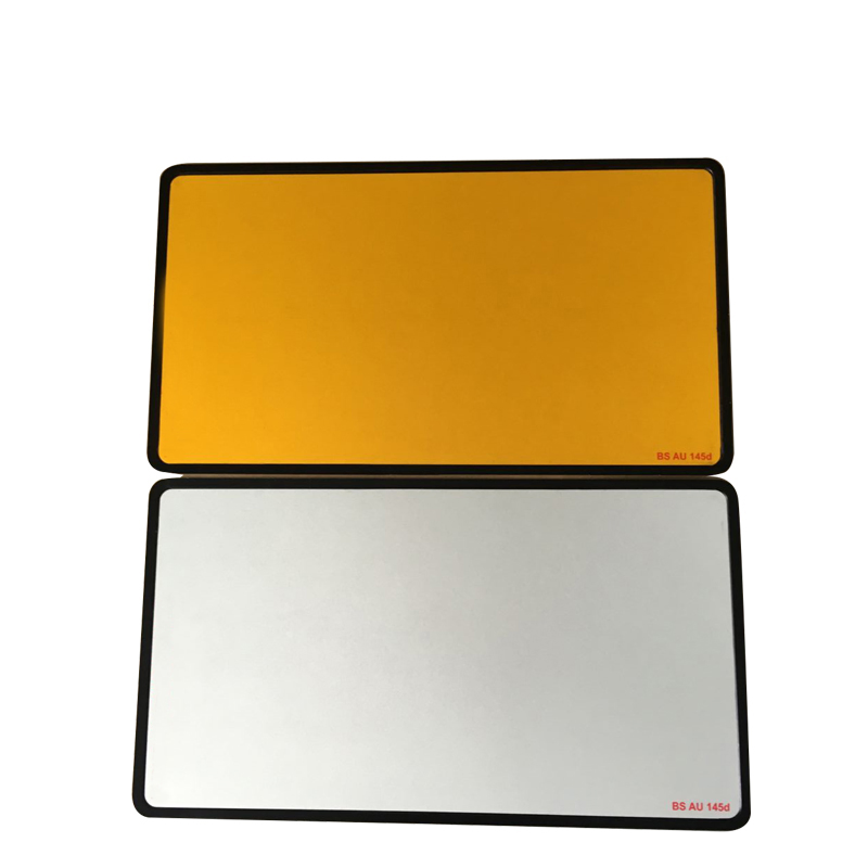 Wholesale Car Accessories Customized Blank Aluminum Decorative Board Car Number License Plate