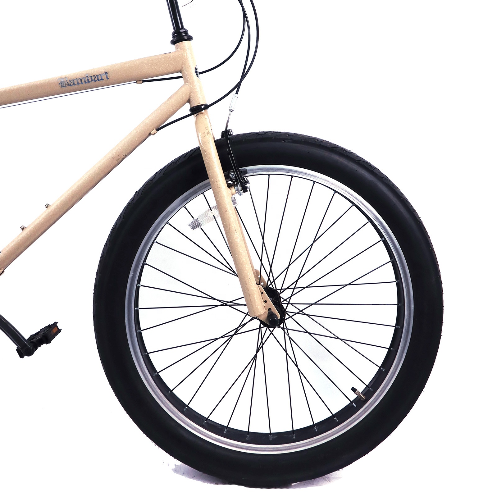 26" Wide Wheel Mountain Bike, Fat Tire, Urban Recreational