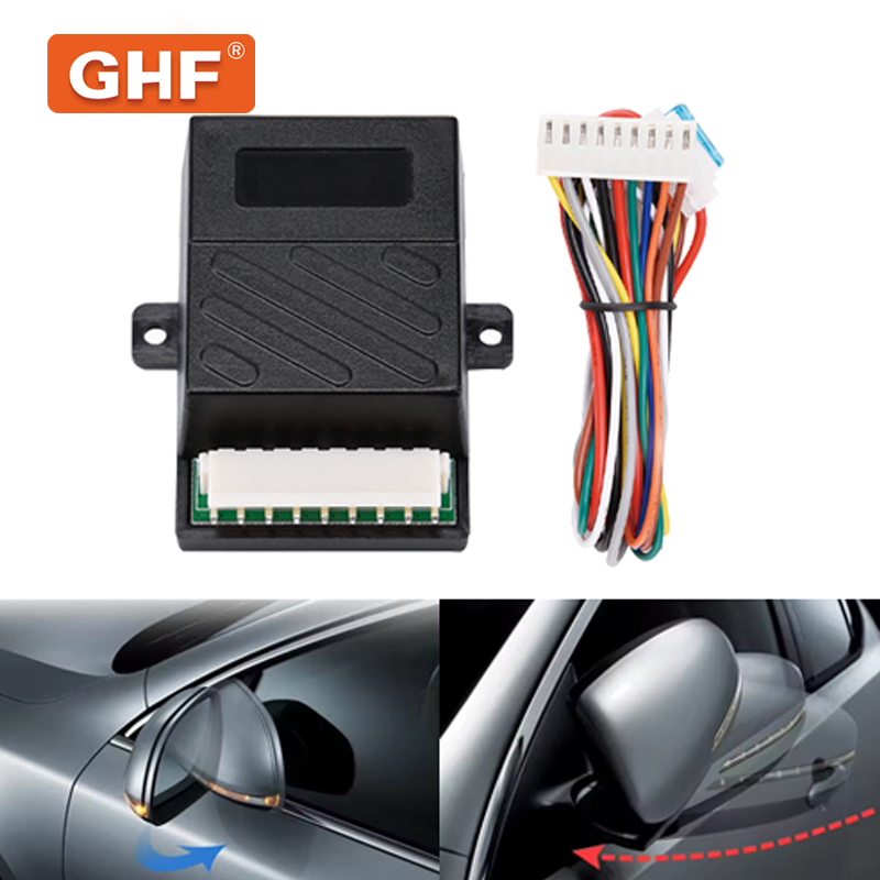 Universal Auto Folding Side Mirror DC12V Car Rearview Module Fit-in Power Folding Mirror