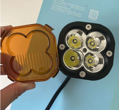 Светодиодный рабочий фонарь 3 дюйма, 3x3 LED, желтый