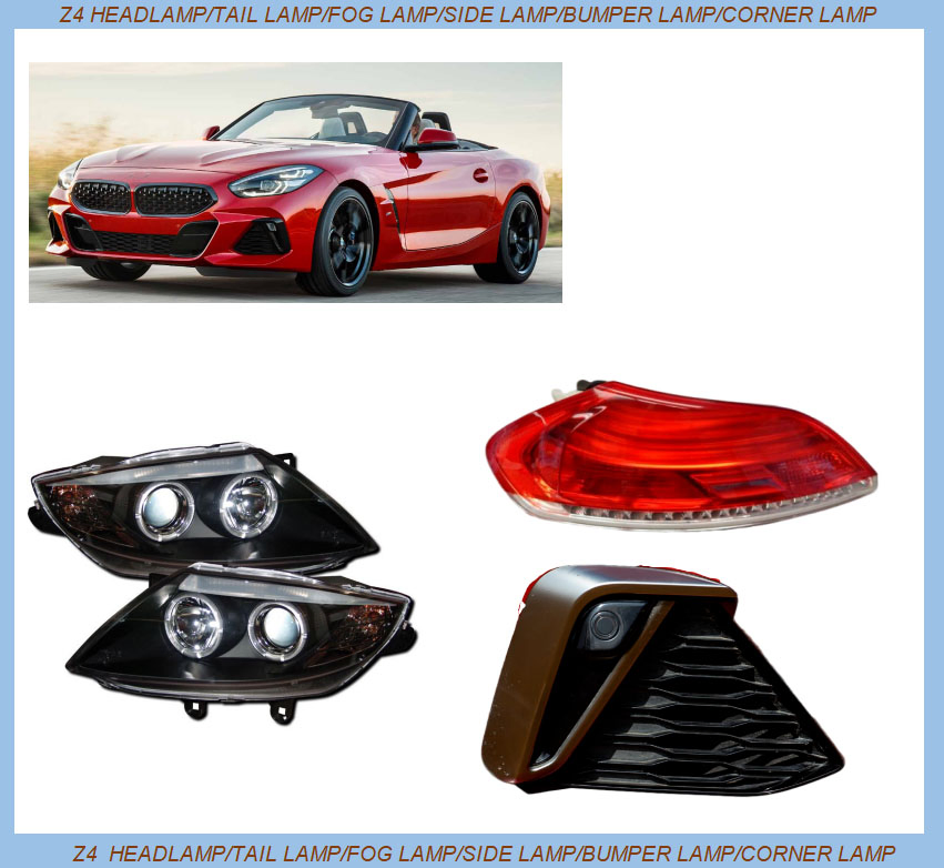 for BMW X1 Angel Eye /LED Headlight /Tail Light /Fog Light /Side Light /Bumper Light /Corner Light