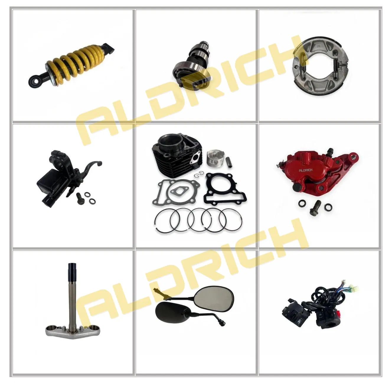 High Cost Performance Motorcycle Spare Parts Motorcycle Engine Parts Honda /YAMAHA/Suzuki/Bajai/Tvs/Haojue/Scooter