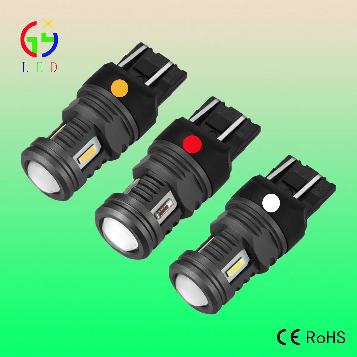 LED лампа CSP 1860 SMD Dual Colors для поворотников и ДХО