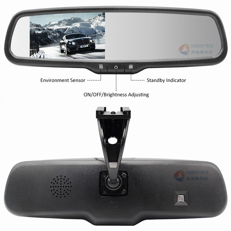 4.3" TFT LCD Car Rear View Bracket Parking Mirror Monitor