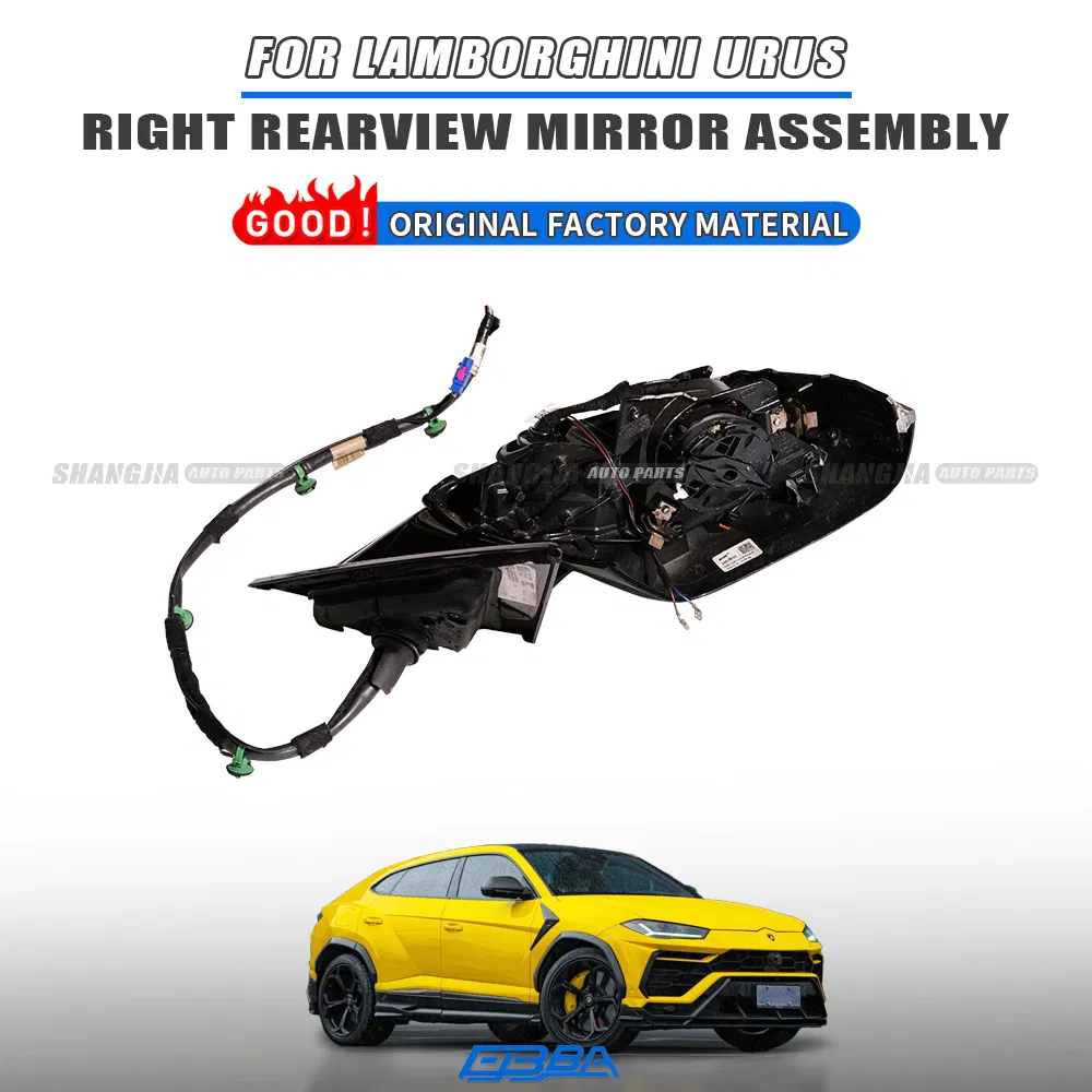 Original material right side mirror assembly for Lamborghini urus 4ML857410CY9B pure disassembly