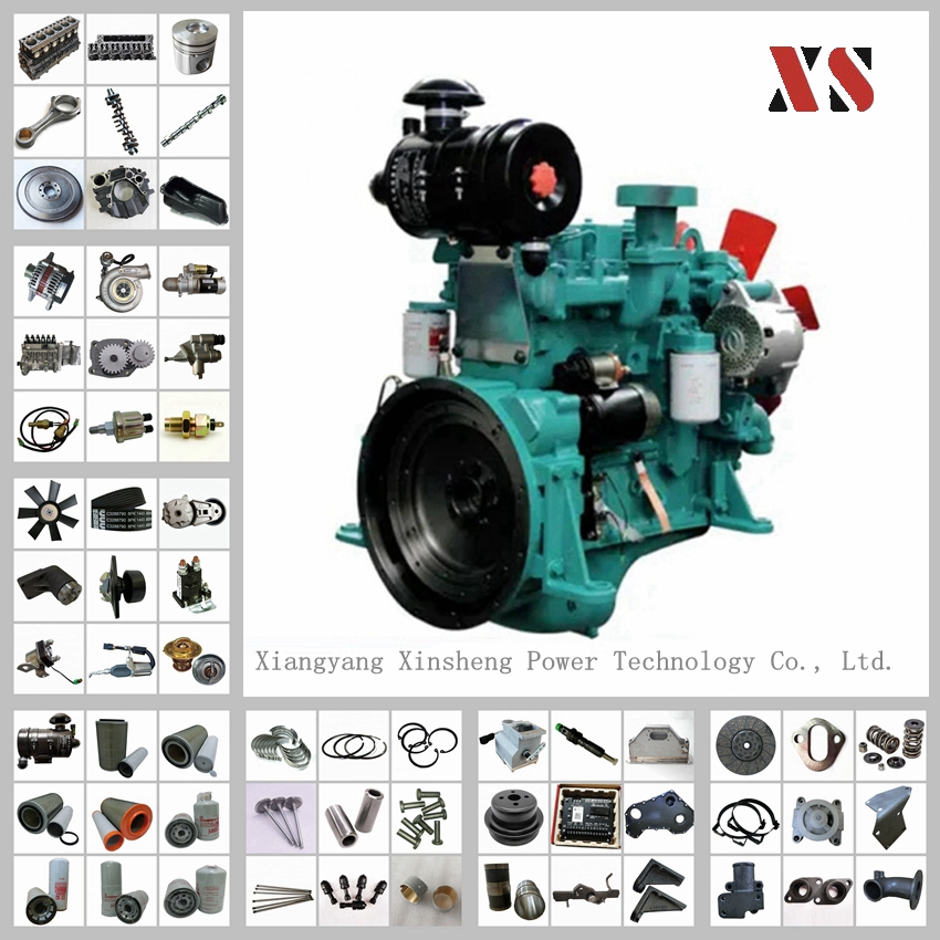 Запчасти для дизельного двигателя Cummins: блок цилиндров, поршни, коленвал