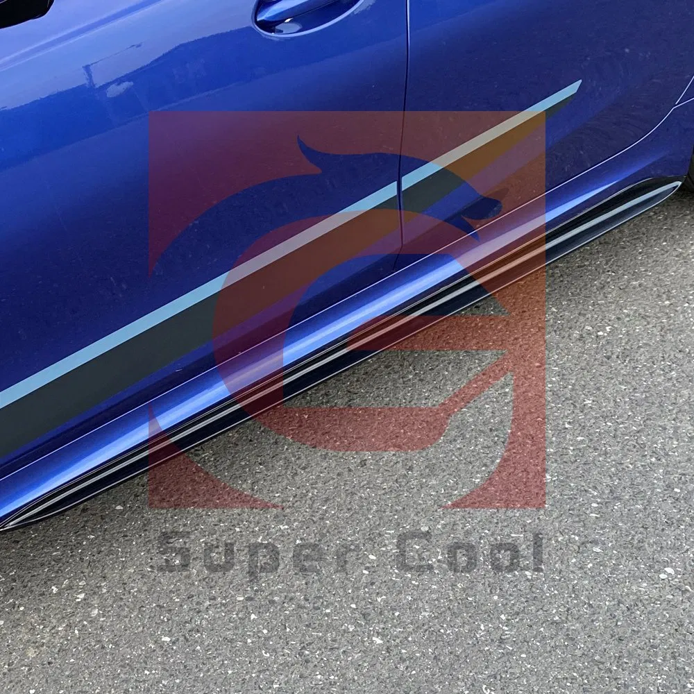 Non-Destructive Installation PP Material High Quality Body Kits Exterior Modification Side Skirt for BMW G20