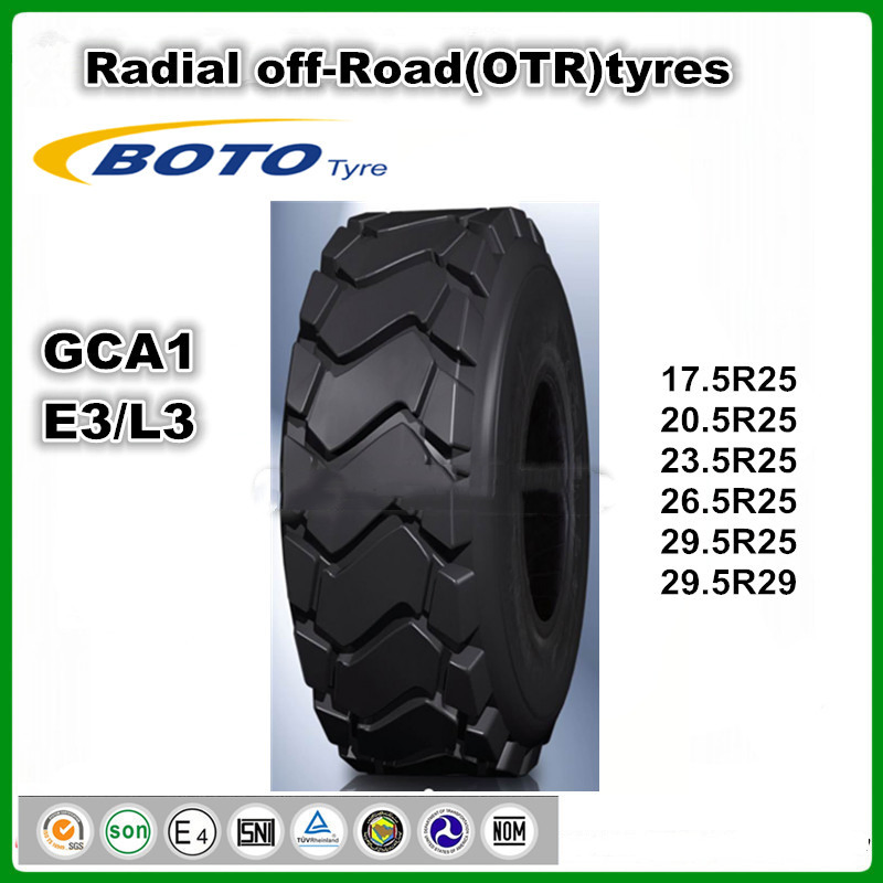 Premium OTR Mobile Crane Tires 18.00r25 for Heavy Equipment
