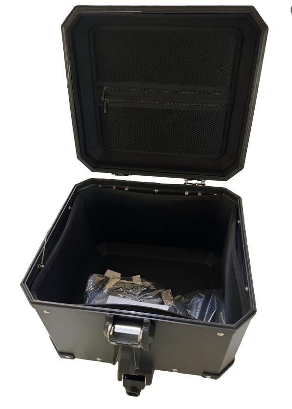 Motorcycle Panniers Aluminum Top Box for Rack Bracket Support Stronge