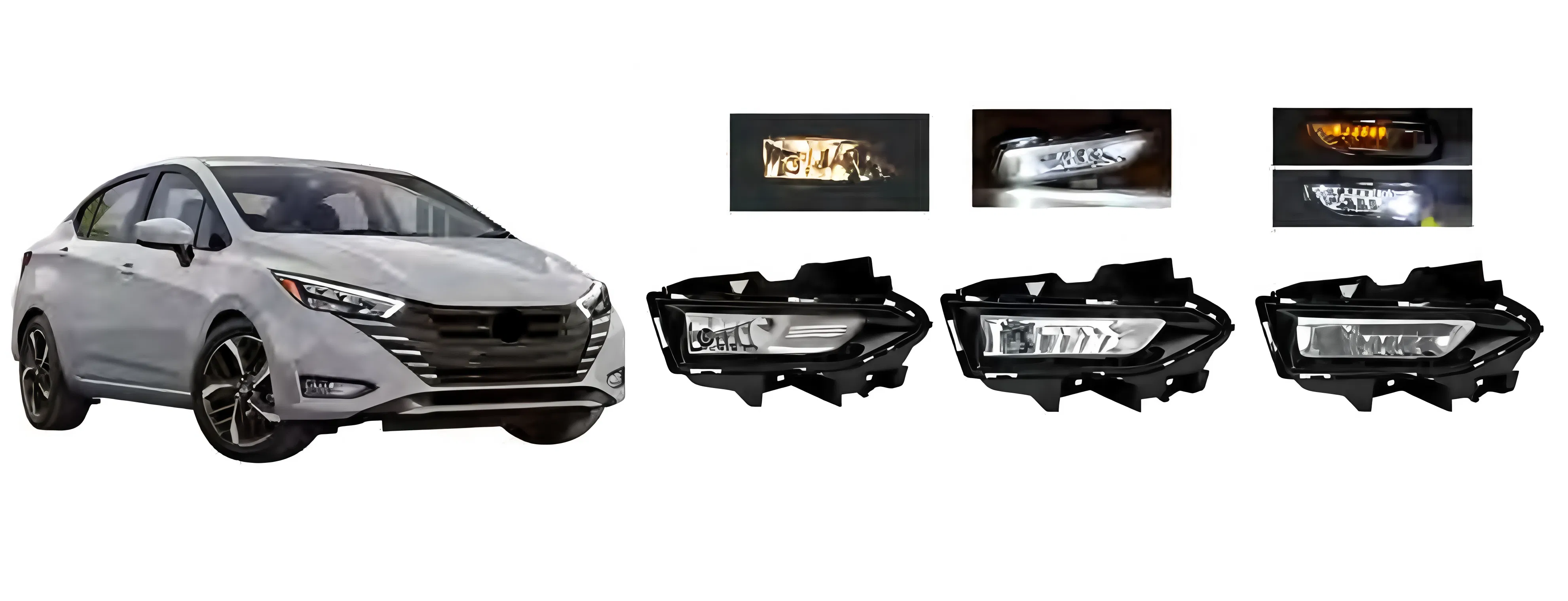 Противотуманные фары LED для Honda WR-V Modulo 2023+