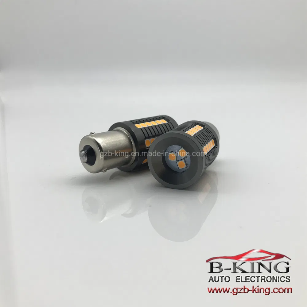 Светодиодные лампы поворотников 1156 Amber Super Bright