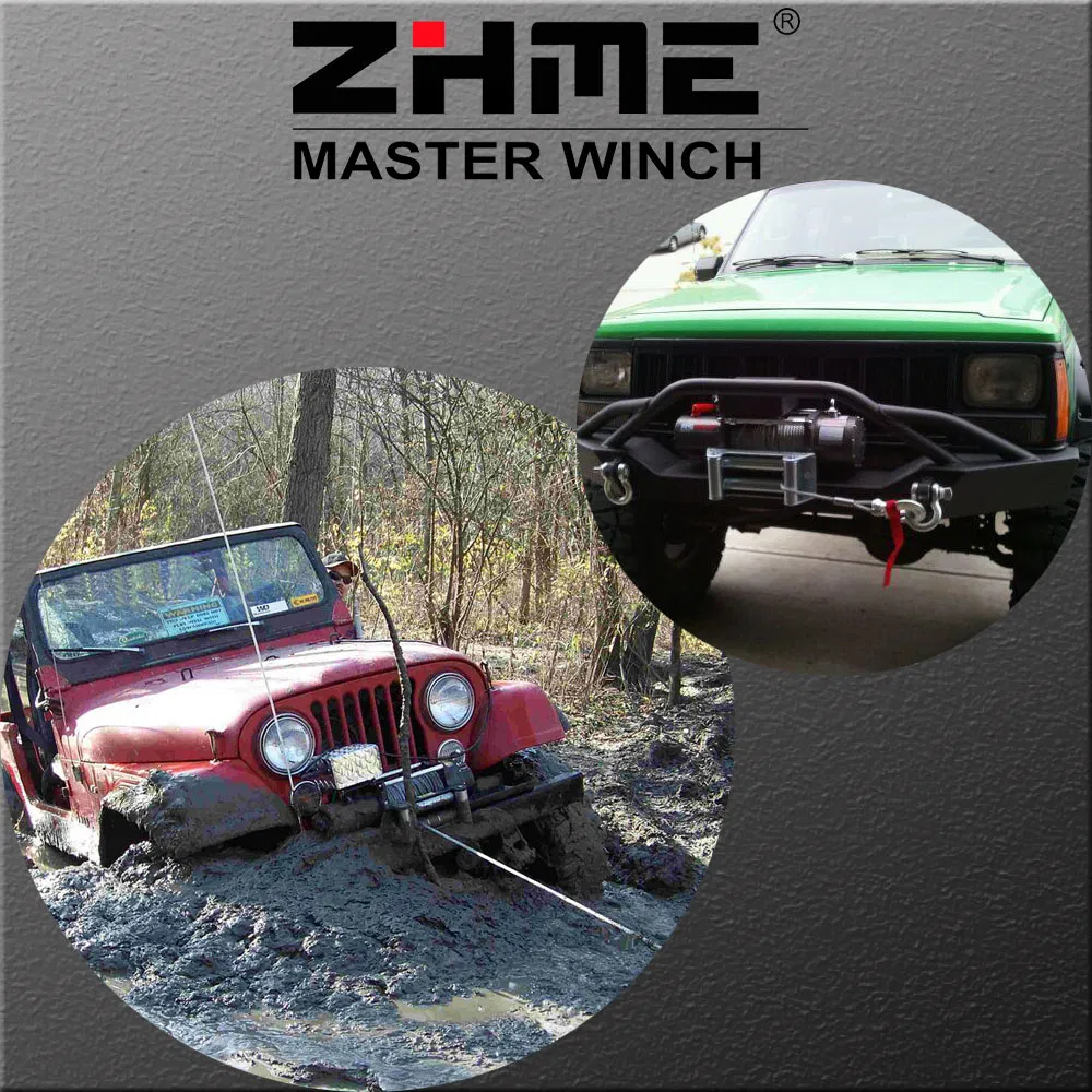 9500lbs Pull DC 12V Electric Winch with Wire Rope