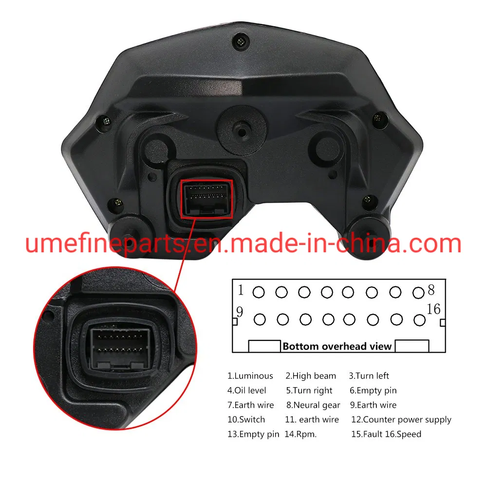 Спидометр LCD для мотоцикла YAMAHA FZ16