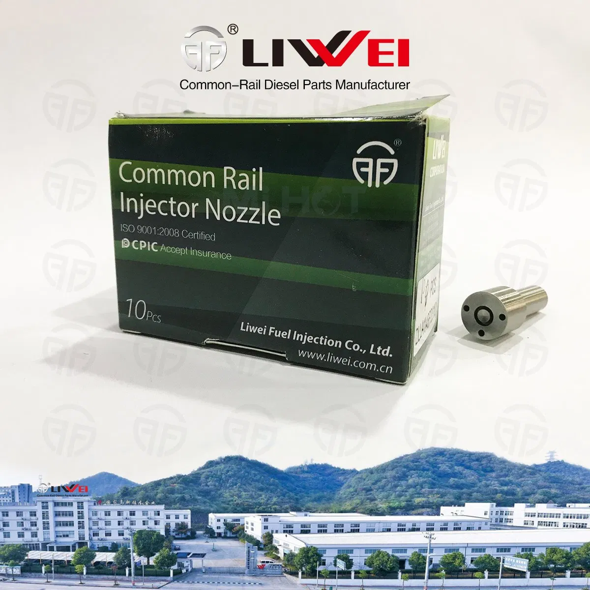 Форсунка Common Rail DLLA 158P 984 Liwei для дизельных двигателей