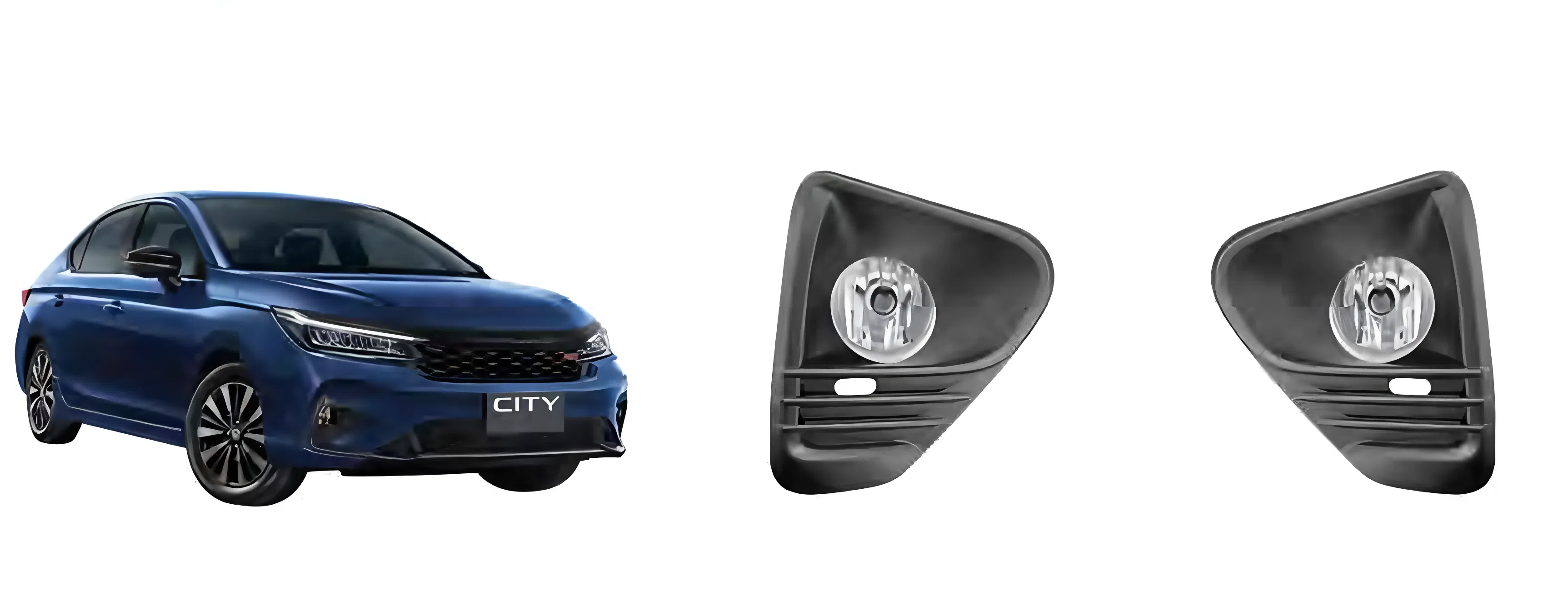 Противотуманные фары LED для Honda WR-V Modulo 2023+