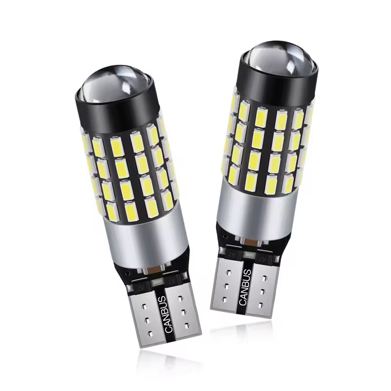 Светодиодные лампы T10 W5W 54 SMD для салона авто