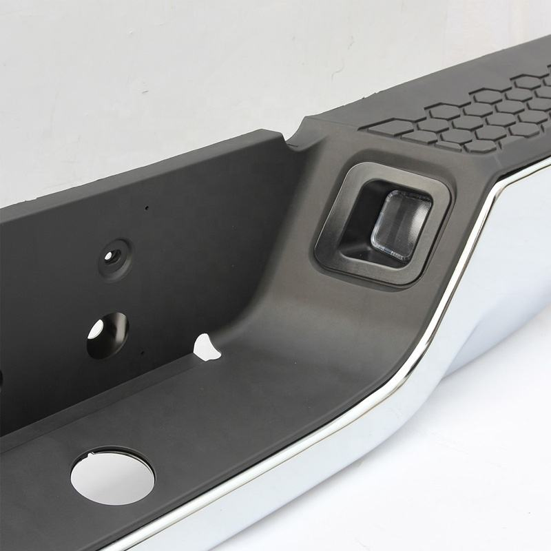 New Black Primered with Holes Steel Rear Bumper Face Bar Shell for 2009-2018 Dodge RAM 1500 Truck