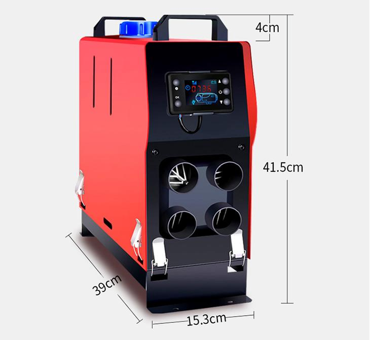 Портативный дизельный воздушный отопитель 2/5 кВт 12В/24В/220В