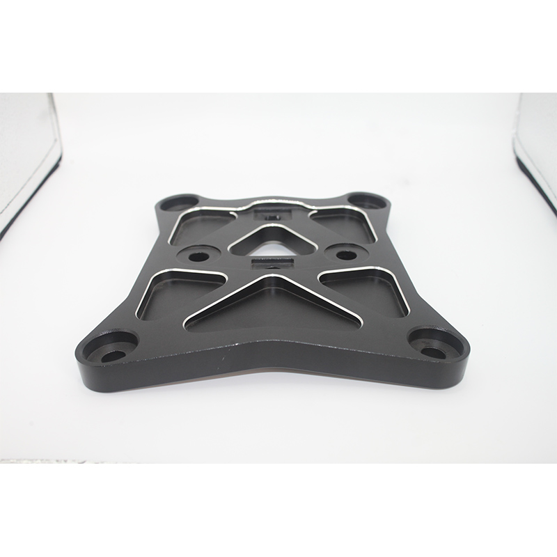 Custom Precision CNC Machined Aluminum Motorsport Front Post Mount Bracket Die Casting