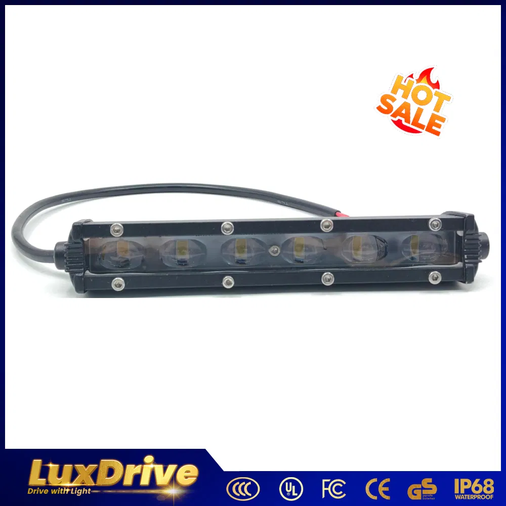 7 Inch Single Row LED Light Bar Spotlight for ATV SUV 4WD 4X4 Truck Car LED Work Light Car Light Auto Lamp