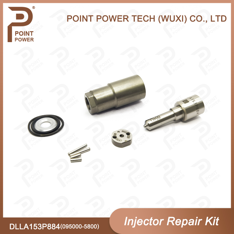 Repair Kits, with Nozzle#Dlla153p884, for Injector# 095000-5800, for FIAT / Ford / Peugeot
