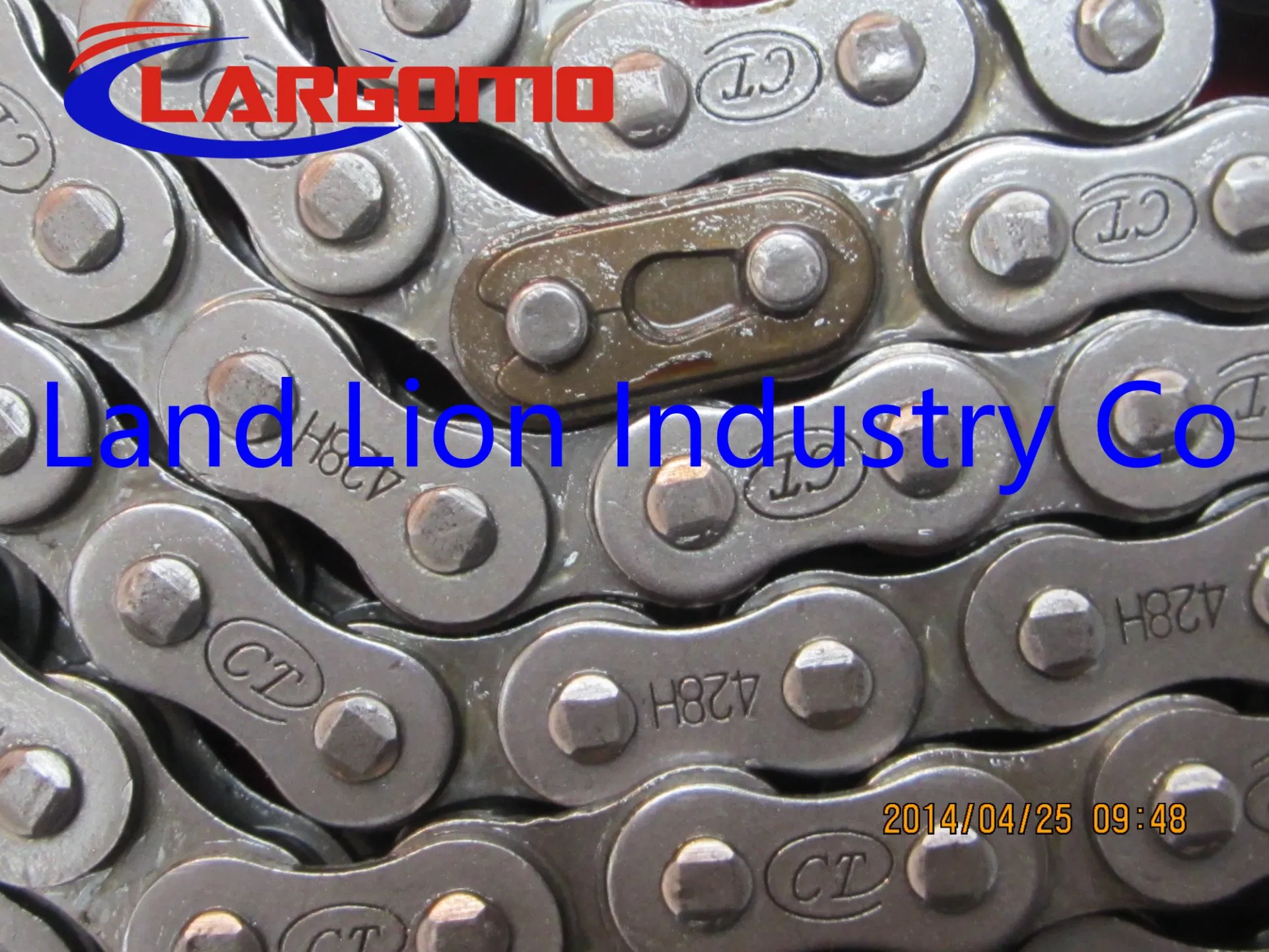 Цепь и звезда для мотоцикла 428, 520