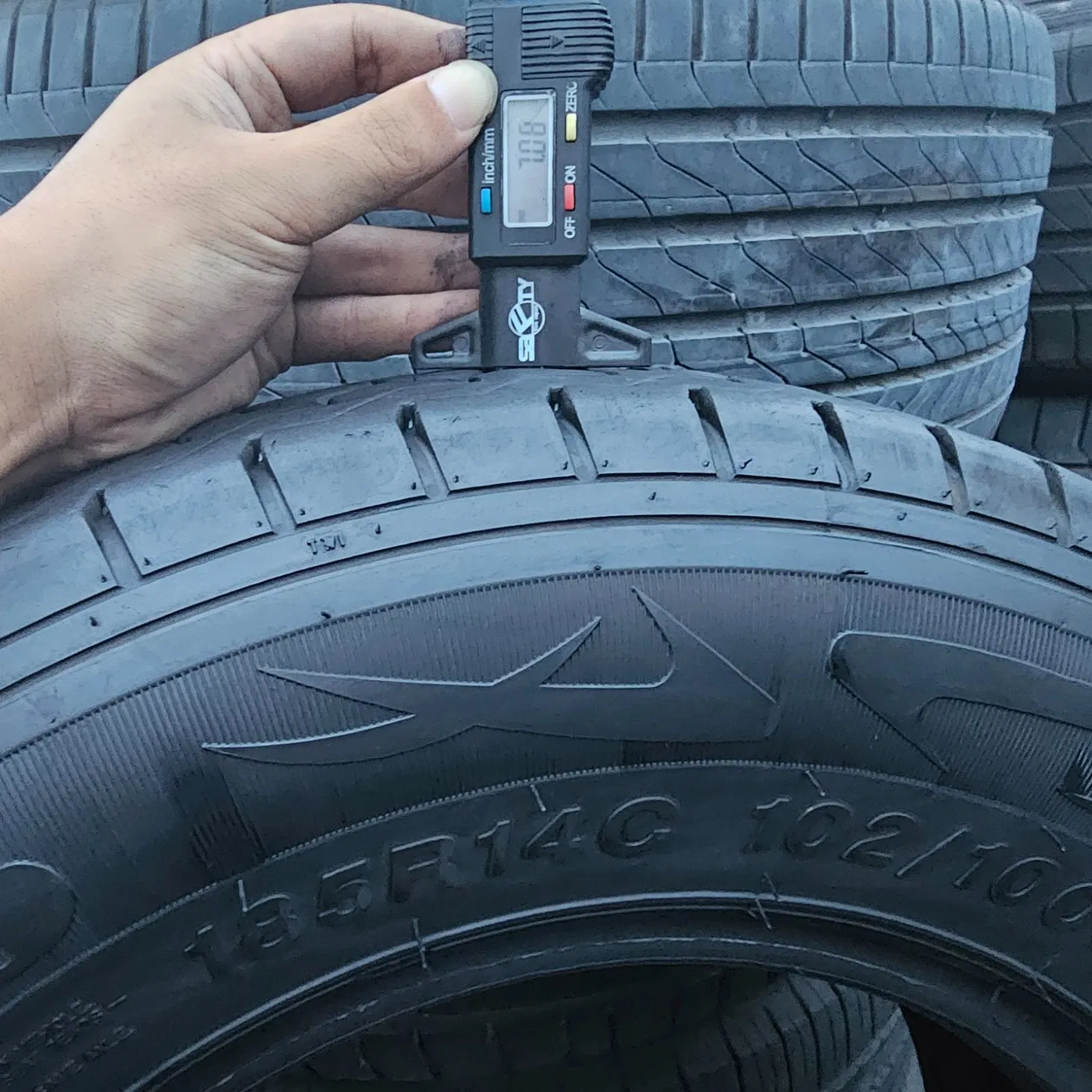 Автошина 185R14 б/у герметичная с гарантией