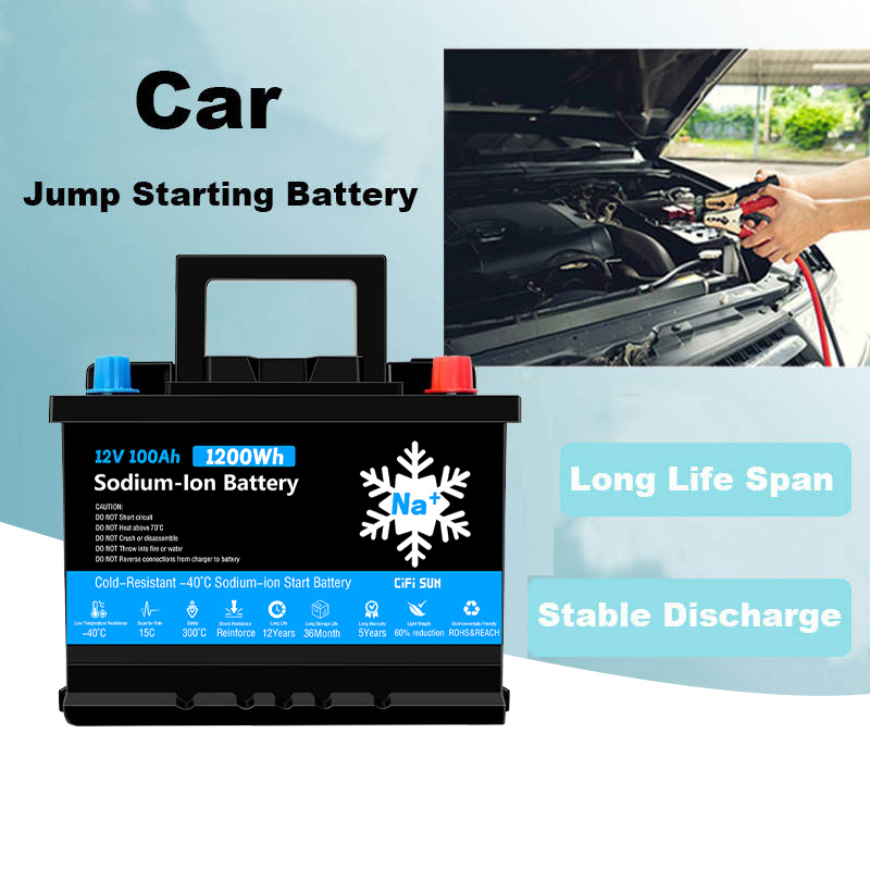 Натрий-ионный аккумулятор 12V 60-100ah для авто и солнечных систем