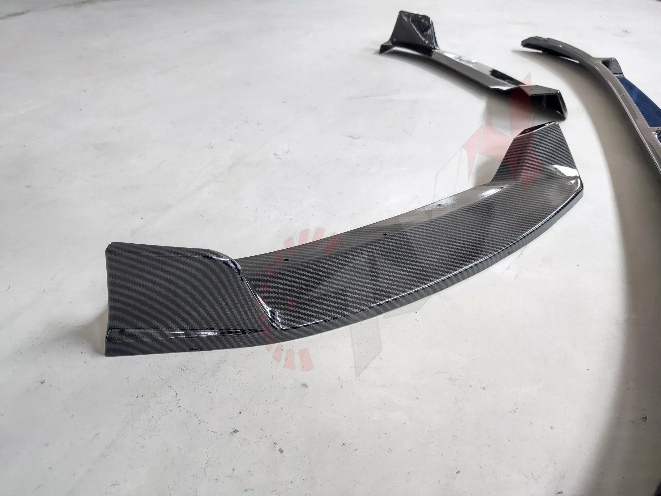 for Hyun-Dai Lafesta 2019-2021 3 Sections Front Bumper Lip Body Kit