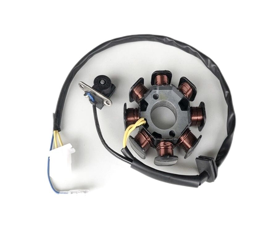 Статор генератора 8-полюсный Honda Spacy 100 SCR100 2003-2007