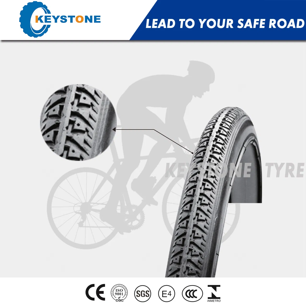 Велосипедная покрышка 24x1.75/1.95 E-MARK