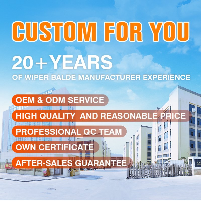 Deerxuan S169y Car Windshield Soft Universal Flat Wiper Blade