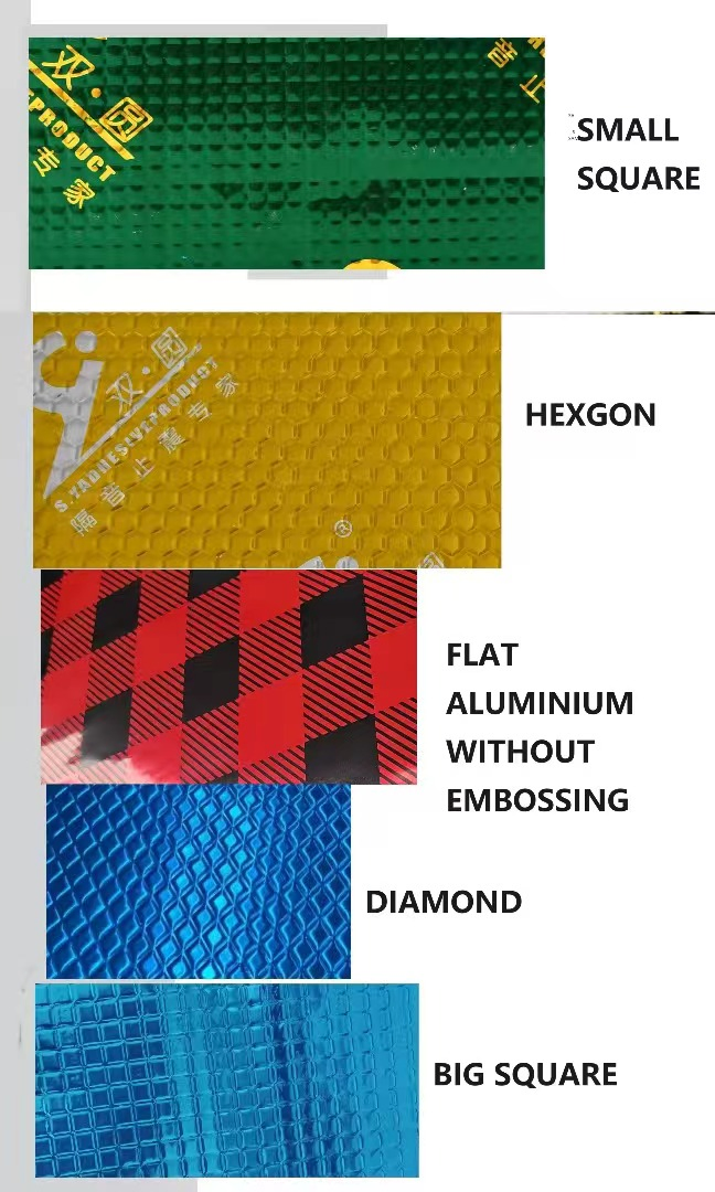 Aluminum-Butyl Insulation Material, Car Sound Dampening, Deadening.