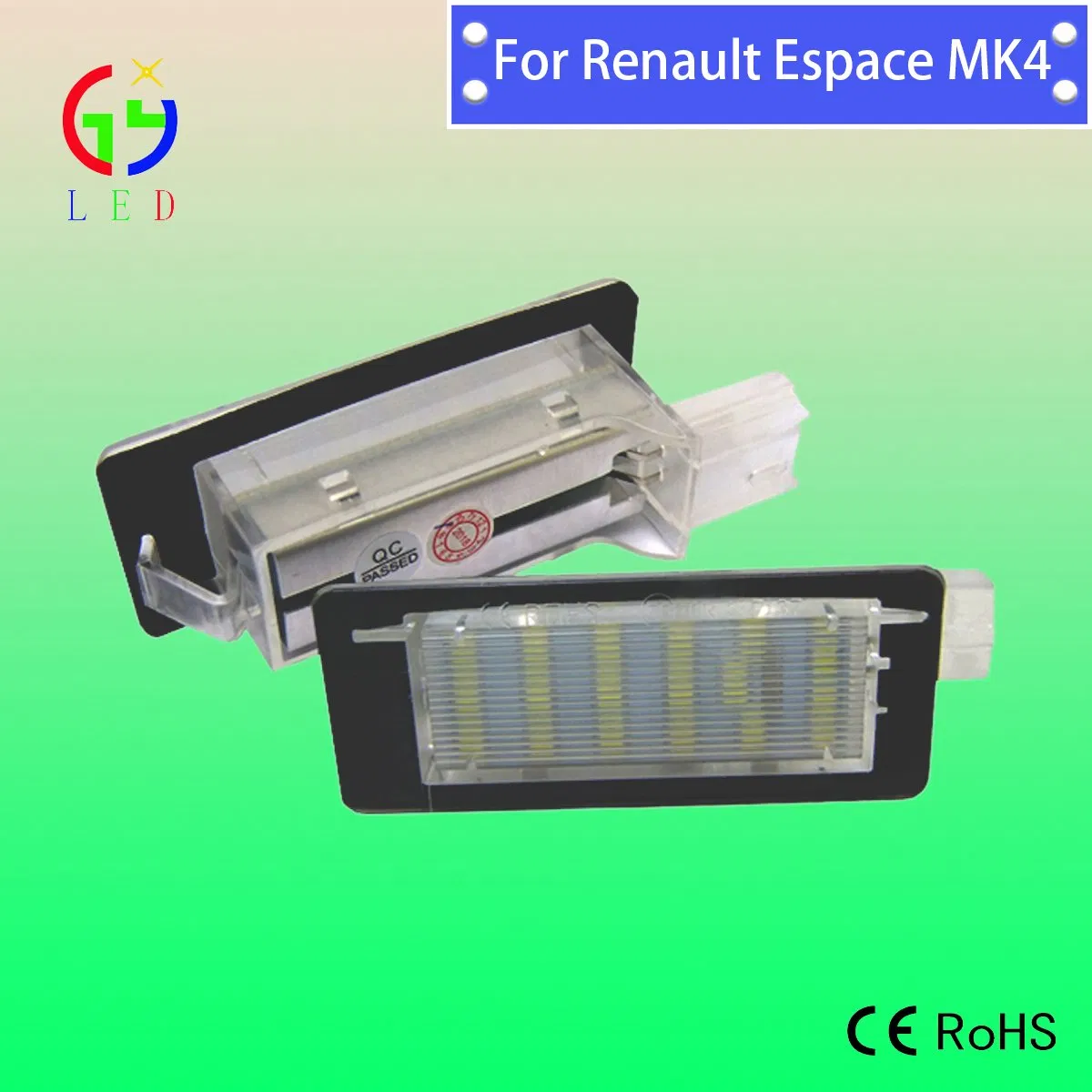 Светодиодная лампа подсветки номера Renault 12V