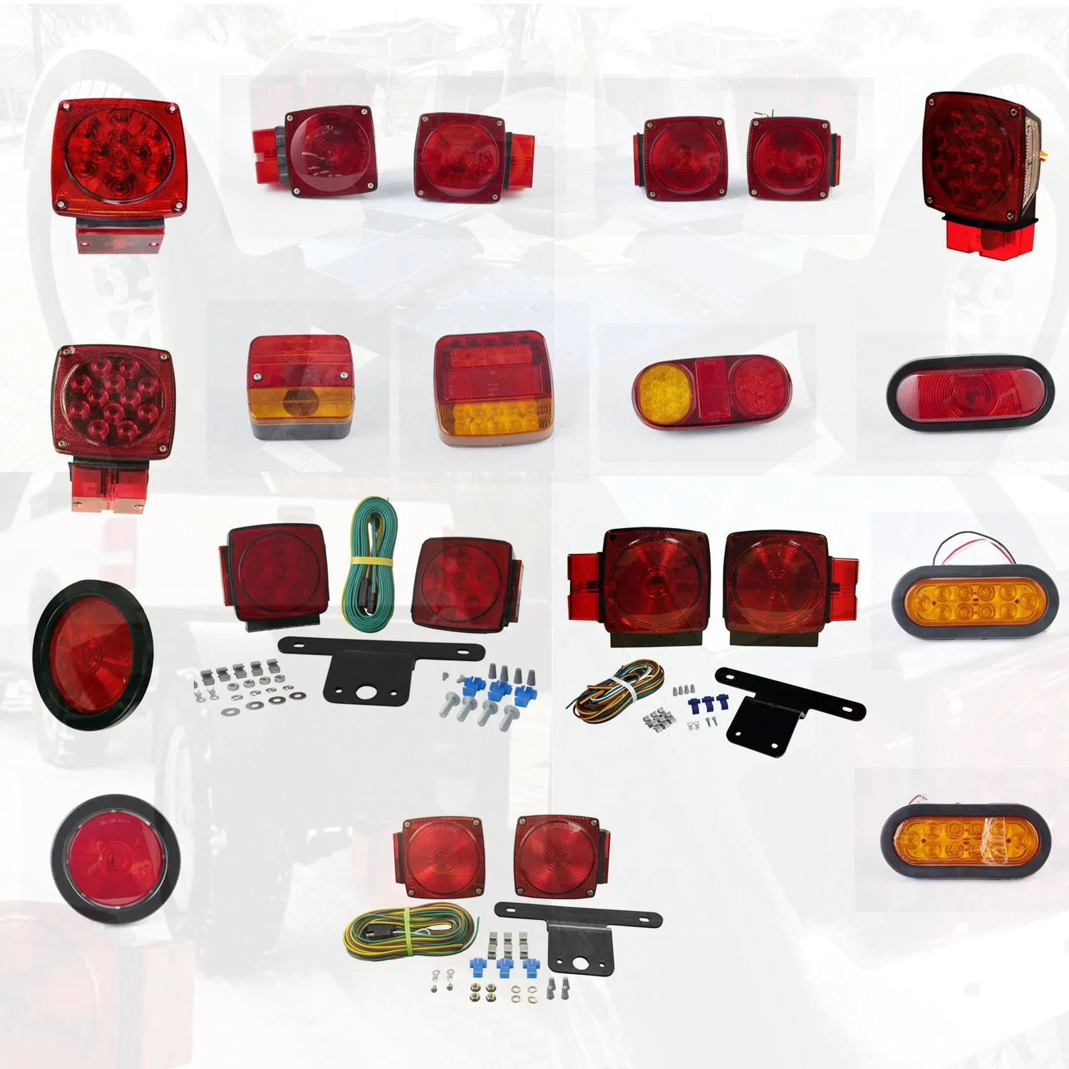 Светодиодный фонарь с подсветкой номера MIDTRAIL