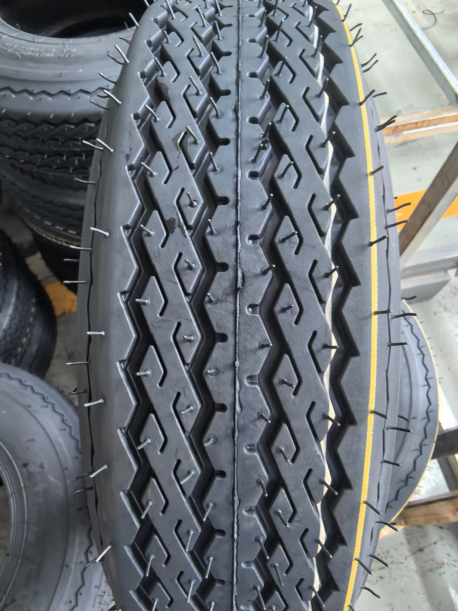 4.80-8 Heavy Duty Wood Splitter Trailer Tire/Tyre with Wheel/Rim/Bearing