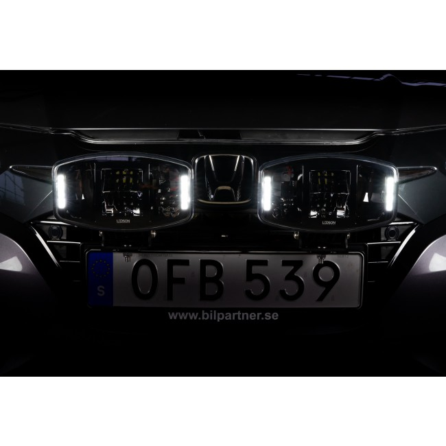 Круглая светодиодная фара Brtled 9 дюймов, белый и желтый свет