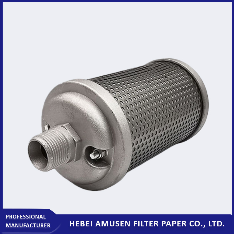 Глушитель пневматический для компрессора и насоса