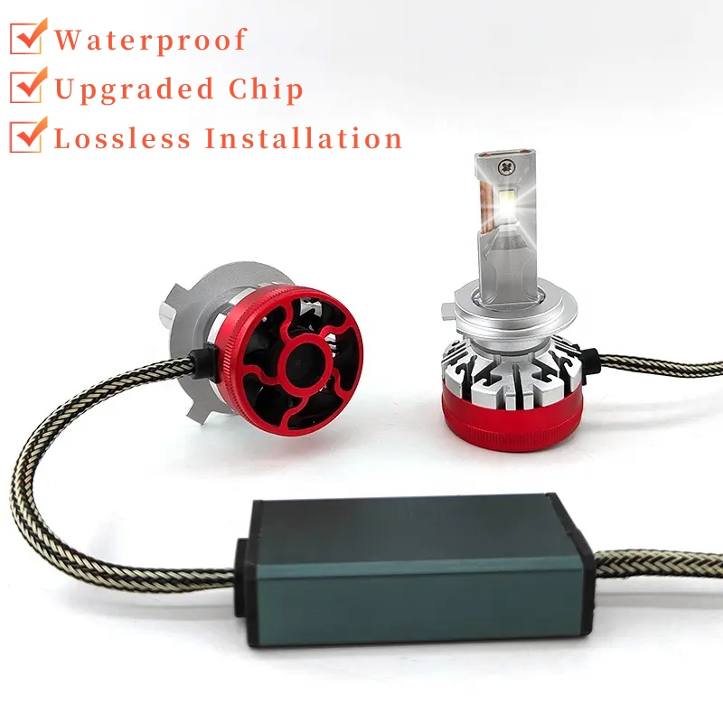 Мощные светодиодные лампы 120W 6000K для авто