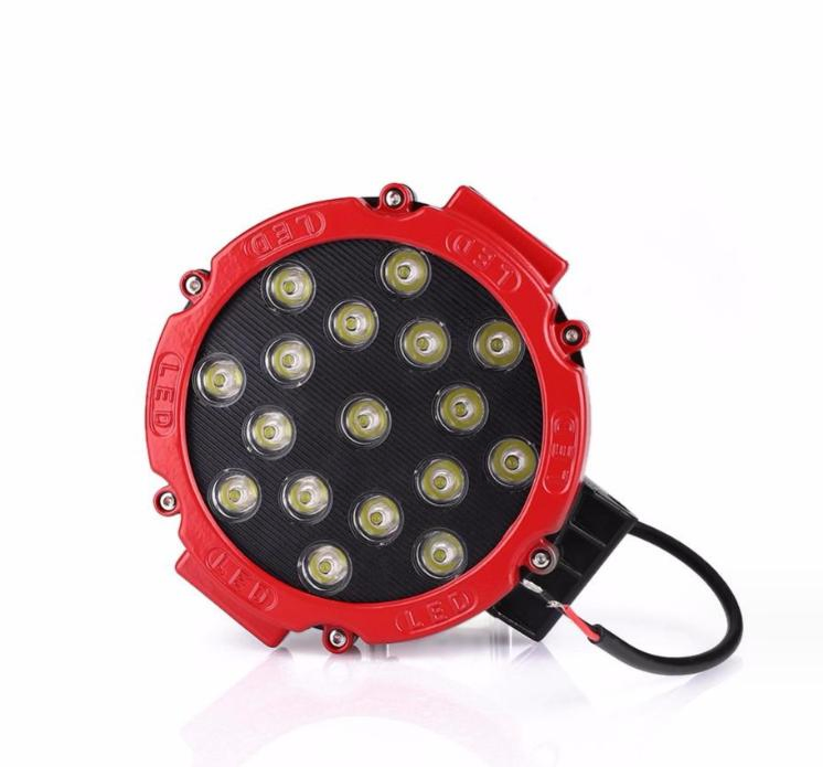 Круглые светодиодные противотуманные фары 7 дюймов 51W