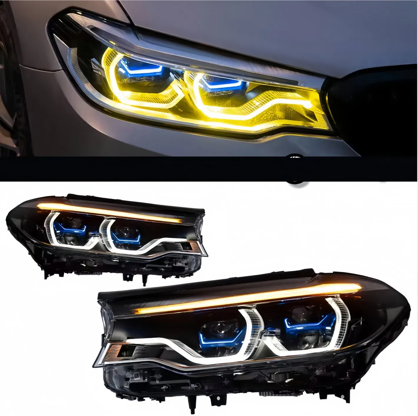 LED Projector Headlight Assembly for 2020-2023 Toyota RAV4 Options